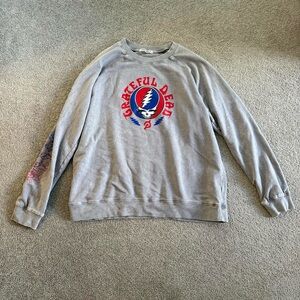 Peloton Gray Crewneck Sweatshirt x Grateful Dead